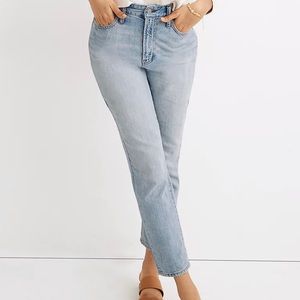 Madewell Curvy Perfect Vintage Jeans (Light Wash)